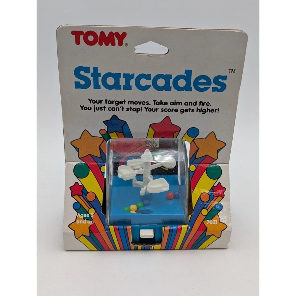 Tomy Starcades Rocket Tower Game Toy 1987
